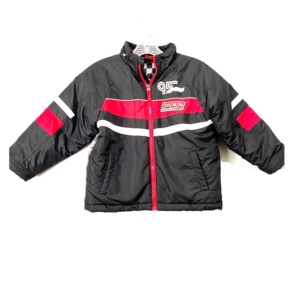 ☘️Disney Pixar Cars kids puffer jacket Size 4-5